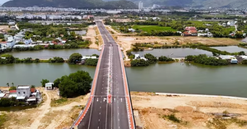 Sắp hoàn thành tuyến đường siêu đẹp ven đầm nước rộng thứ 2 Việt Nam, gấp 10 lần hồ Tây