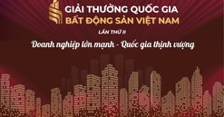 Giải thưởng Quốc gia Bất động sản Việt Nam lần thứ II: Định vị vai trò chiến lược của lĩnh vực bất động sản trong kỷ nguyên vươn mình