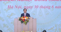 Thủ tướng Chính phủ: Doanh nghiệp là lực lượng tiên phong, chiến sỹ anh dũng trên mặt trận kinh tế