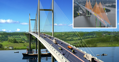 Chưa đầy 1 tháng nữa, cầu dây văng có tĩnh không cao nhất Việt Nam sẽ thông xe
