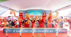 Khởi công Diamond Sky - Khu phức hợp căn hộ cao cấp và TTTM đầu tiên tại Van Phuc City
