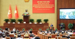 Hội nghị toàn quốc quán triệt, triển khai thực hiện 4 Nghị quyết của Bộ Chính trị