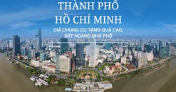 Giá chung cư TP.HCM tăng quá cao, đắt ngang nhà phố
