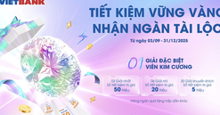 Vietbank tung chiêu khuyến mại gần 5 tỷ đồng, cơ hội trúng viên kim cương 500 triệu đồng