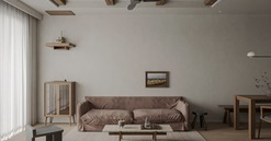 Bình dị mà sang trọng: Triết lý kiến trúc tối giản trong một căn hộ hiện đại