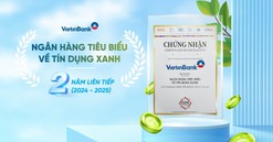 VietinBank 2 năm liên tiếp là “Ngân hàng tiêu biểu về Tín dụng Xanh”