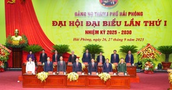 445 đại biểu dự Đại hội đại biểu Đảng bộ TP. Hải Phòng lần thứ I