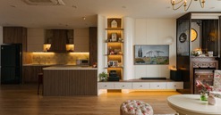 Căn hộ 90m2 phong cách farmhouse: Tổ ấm mộc mạc, đầy chất thơ giữa Hà Nội