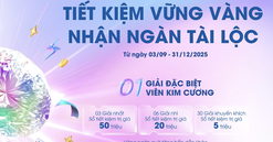 "Săn" kim cương nửa tỷ đồng khi gửi tiết kiệm tại Vietbank