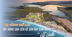 Hạ tầng mở lối, bất động sản liền kề sân bay Cam Ranh “cất cánh”