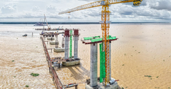 Cầu vượt sông 8.000 tỷ xoá bỏ toàn bộ các bến phà lâu đời, rút ngắn khoảng 80km từ miền Tây đến TP. HCM: Thi công xuyên lễ nỗ lực hoàn thành