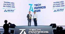 Điện máy Gia dụng Hòa Phát nhận hai giải thưởng tại Tech Awards 2025