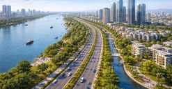 Thêm một tỉnh của Việt Nam muốn xây dựng dự án giống trục Đại lộ cảnh quan sông Hồng