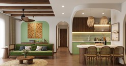 Ấn tượng với căn hộ Rustic hiện đại: Mộc mạc, tinh tế giữa lòng phố thị