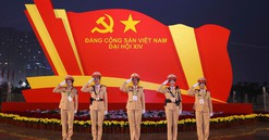 Ngày làm việc đầu tiên Đại hội đại biểu toàn quốc lần thứ XIV của Đảng