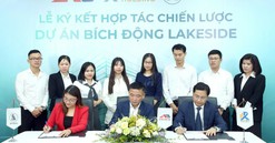 5E Real ký kết hợp tác phân phối chiến lược dự án Bích Động Lakeside (Bắc Ninh)