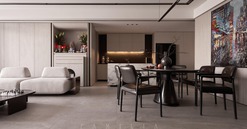 Sống chậm trong căn hộ tối giản và có chiều sâu giữa TP sầm uất bậc nhất phía Nam