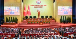 Đại hội XIV của Đảng bước vào ngày làm việc chính thức thứ ba, thực hiện nhiều nội dung quan trọng