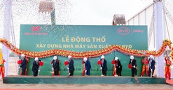 Kim Long Motor động thổ nhà máy pin ô tô 130 triệu USD, sở hữu công nghệ hàng đầu châu Á