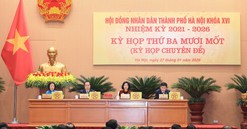 Hà Nội xem xét, quyết định các vấn đề quan trọng cho phát triển Thủ đô