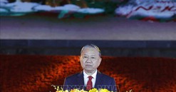 Tổng Bí thư dự Chương trình kỷ niệm 85 năm Ngày Bác Hồ về nước