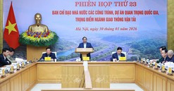 Rà soát dự án trọng điểm, trên tinh thần “ai sai thì phải xử lý”, nhưng không để ách tắc