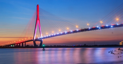 Năm nay, Việt Nam sẽ khởi công xây dựng cầu dây văng hơn 17km kết nối 2 tỉnh thành vùng Đồng bằng sông Cửu Long, vốn đầu tư gần 30.000 tỷ