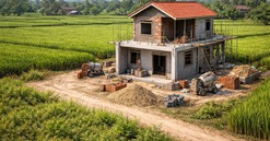 Kể từ nay, tự ý xây nhà trên đất nông nghiệp khi chưa chuyển đổi sẽ chịu hậu quả lớn