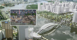 Cầu đi bộ nghìn tỷ vượt sông độc đáo nhất trên thế giới tại Việt Nam có sự góp mặt của ông lớn Nhật Bản đạt dấu mốc mới