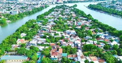 Thành phố trẻ nhất Việt Nam sắp xây cầu 2.200 tỷ bắc qua ‘xứ cồn cạn’ của dòng sông biểu tượng