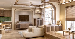 Đi tìm giải pháp kiến trúc cho căn hộ 3 thế hệ hiện đại mang tinh thần Indochine