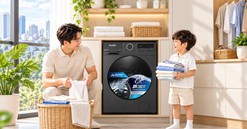 Bộ đôi giặt sấy Funiki giúp gia đình trẻ chủ động chăm sóc quần áo hằng ngày