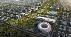 Dự án 925.000 tỷ có sân vận động 135.000 chỗ lớn nhất thế giới: Công trường tấp nập, dự kiến hoàn thành sau 3 năm nữa