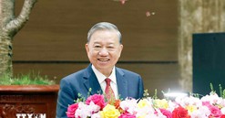 Tổng Bí thư Tô Lâm thăm, chúc Tết Đảng bộ, chính quyền, nhân dân Thủ đô Hà Nội