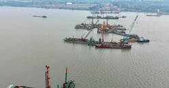 Siêu cầu 16.000 tỷ mang tên danh tướng huyền thoại bắc qua dòng sông biểu tượng của Thủ đô: Thi công xuyên Tết, đã lộ diện hình hài