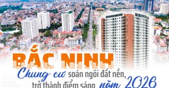 Bắc Ninh: Căn hộ chung cư "soán ngôi" đất nền, trở thành điểm sáng năm 2026