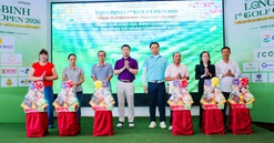 SonKim Group đồng hành cùng giải golf Long Bình Open lần thứ I năm 2026