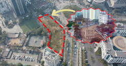 Mới nhất về dự án 'đất vàng' hơn 5.000m2 của Vietcombank tại KĐT mới Cầu Giấy