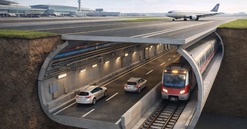 Hầm ngầm xuyên sân bay 10.000 tỷ đầu tiên của Việt Nam chưa thể khởi công trong năm 2026