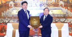 Gặp gỡ Hà Nội, doanh nghiệp 120 năm tuổi của Trung Quốc đề nghị chuyển giao công nghệ, tham gia xây dựng hạ tầng đường sắt