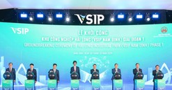 VSIP khởi công khu công nghiệp hơn 2.200 tỷ tại Ninh Bình