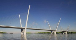 Hà Nội thu hồi đất của hàng chục hộ dân, nhường chỗ xây dựng cây cầu thứ 6 bắc qua dòng sông biểu tượng