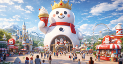 Một hãng trà sữa nổi tiếng sắp mở công viên chủ đề Disney hay Universal Studios