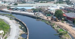 Kênh dài nhất TP. HCM trễ tiến độ 10 gói thầu, dự kiến hoàn thành trong năm nay