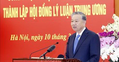 Tổng Bí thư Tô Lâm: Đưa công tác lý luận đồng hành với các nhiệm vụ lớn của Đảng, đất nước