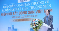 VNREA xác định tư vấn, phản biện chính sách là nhiệm vụ trọng tâm hàng đầu trong năm 2026