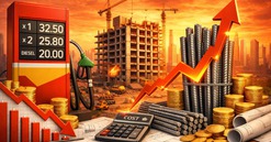 Bất động sản bắt đầu 'ngấm đòn' từ cơn sóng giá xăng dầu và thép