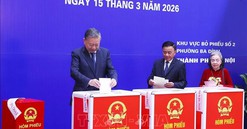 Hoàn thành tốt đẹp công tác bỏ phiếu bầu cử trên cả nước