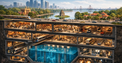 Hà Nội quy hoạch ‘siêu bể’ chống ngập lụt, tương lai sở hữu mạng lưới chạy ngầm đồ sộ