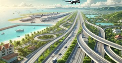 Sân bay lớn nhất miền Bắc sẽ có cao tốc mới với nhiều hầm chui nối đến 2 tỉnh thành ven biển